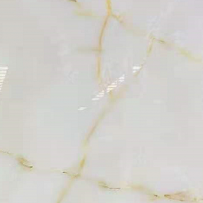 White Onyx with Gold Lines